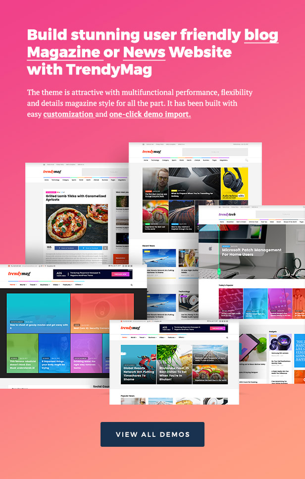 WordPress News Magazine & Blog Theme