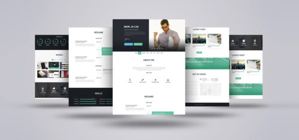 Freebie I Am X One Page Resume Template | Trendy Theme