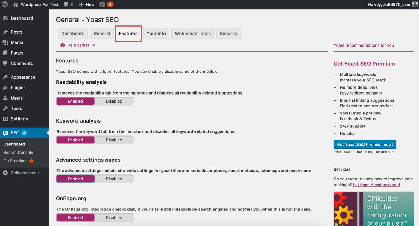 Guideline to use Yoast SEO