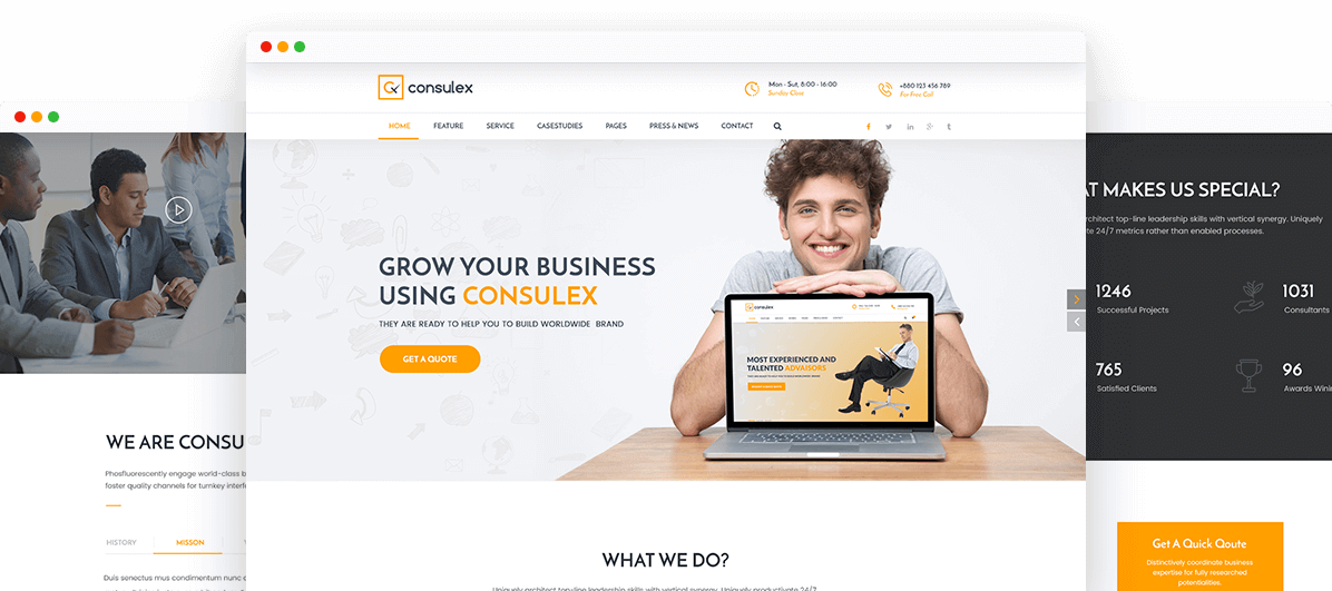 Consulting Business HTML Template